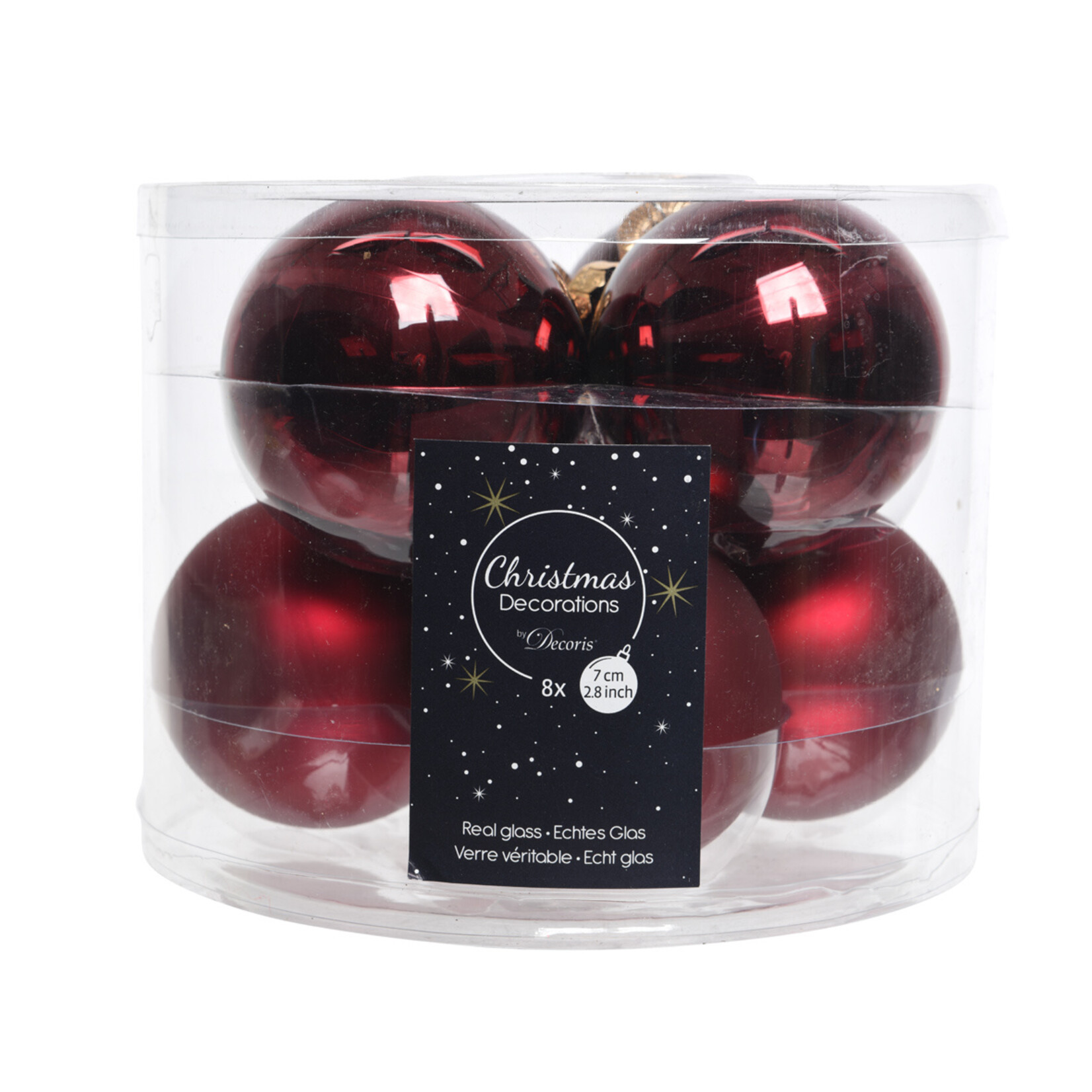 kaemingk Kerstballen glas