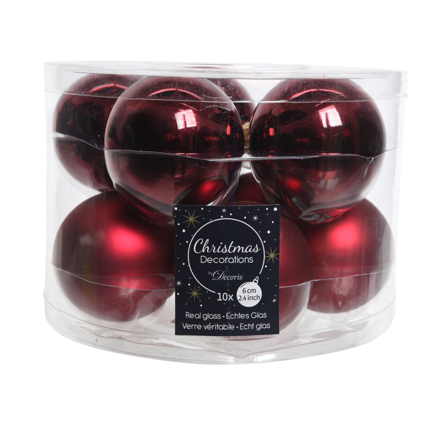 kaemingk Kerstballen glas