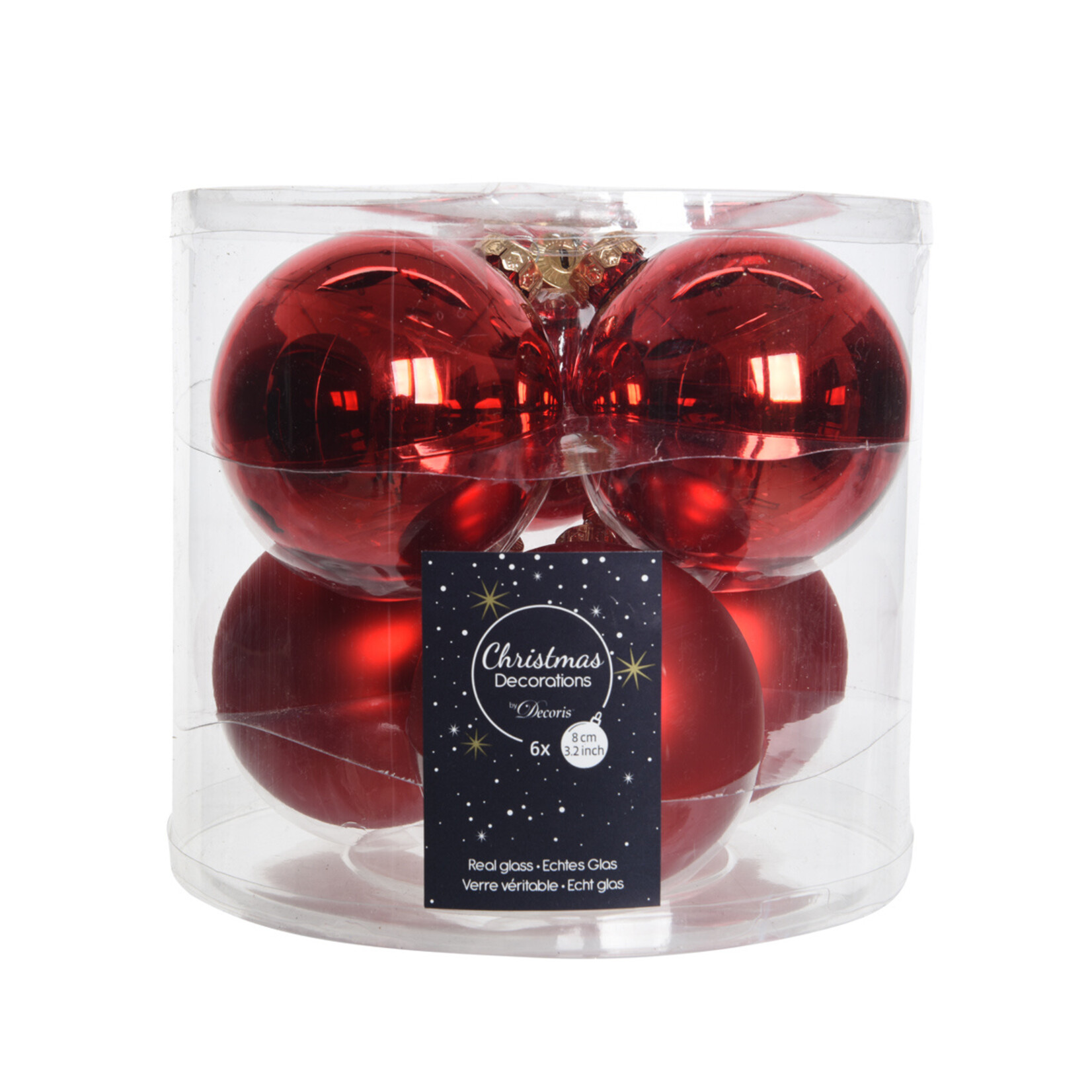 kaemingk Kerstballen glas