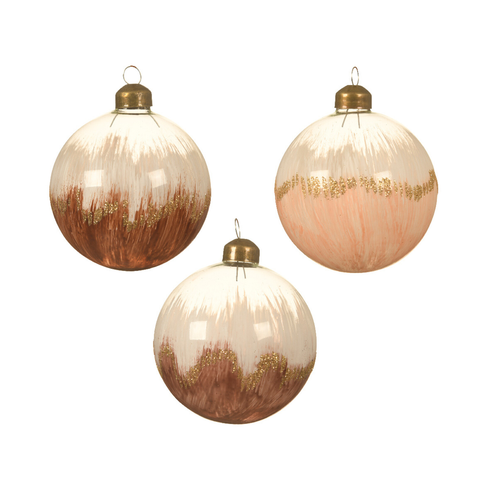 kaemingk Kerstbal glas