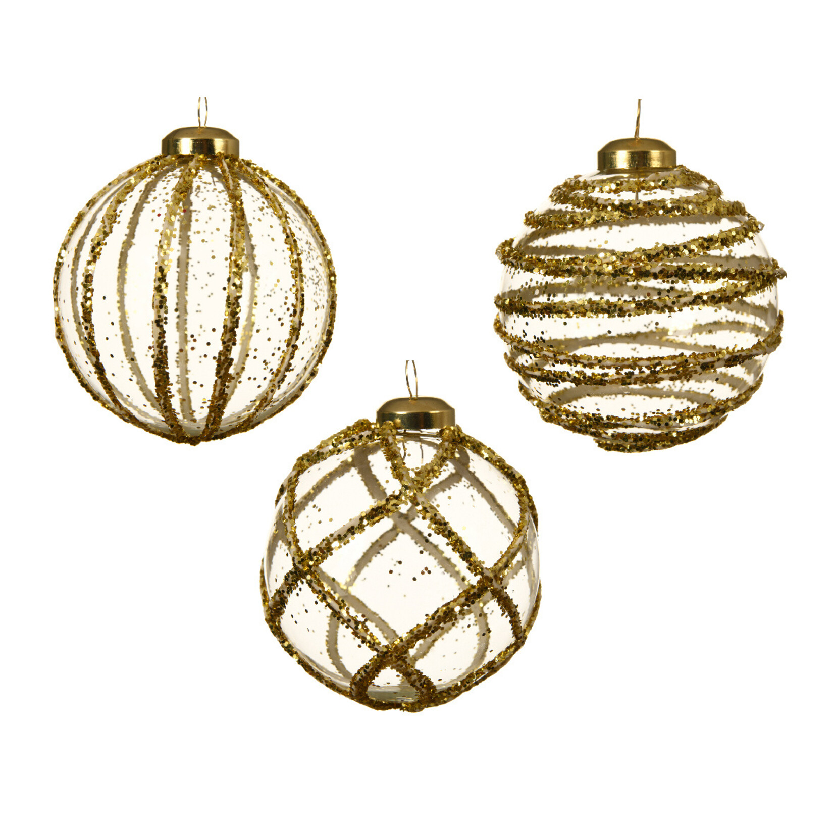 kaemingk Kerstbal glas