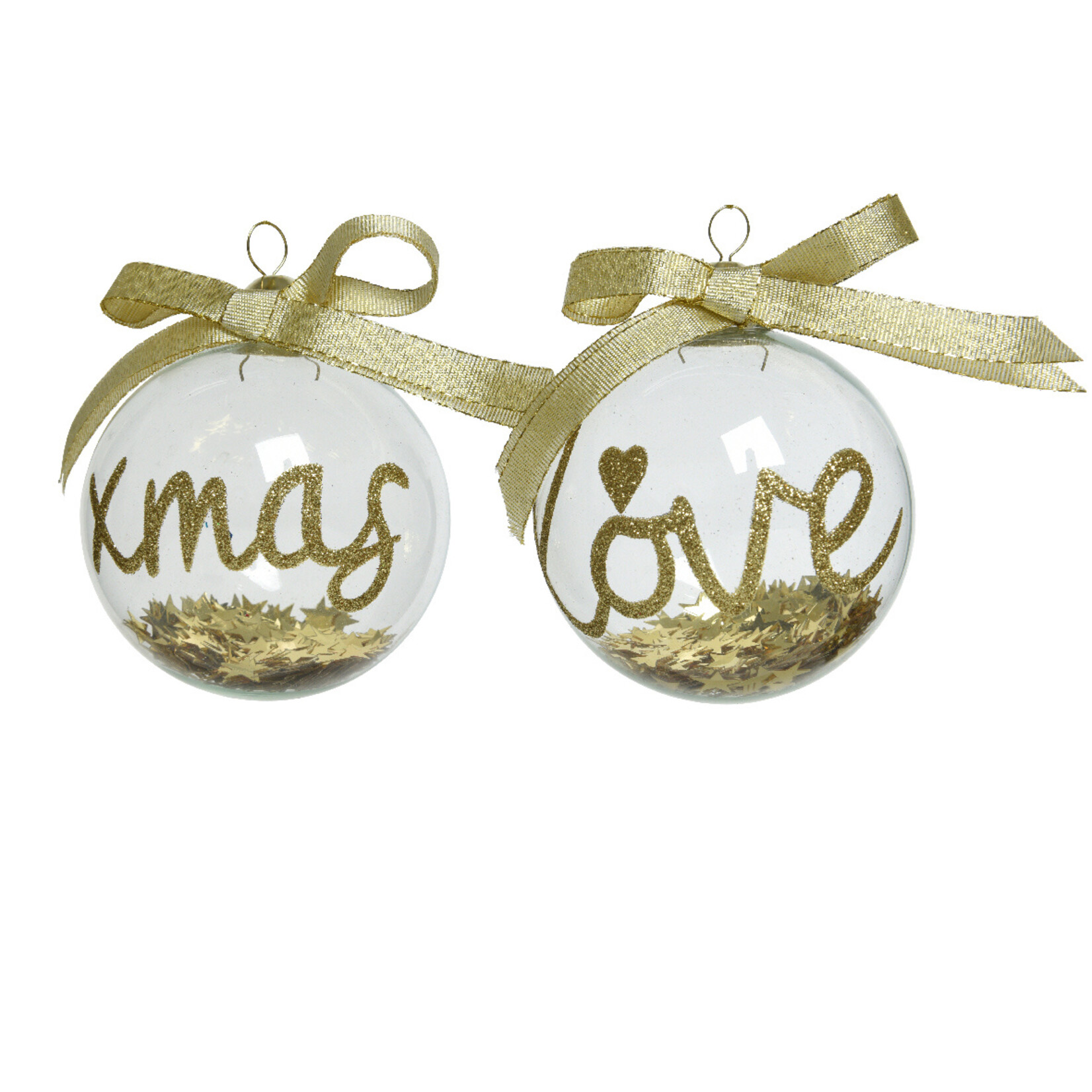 kaemingk Kerstbal glas