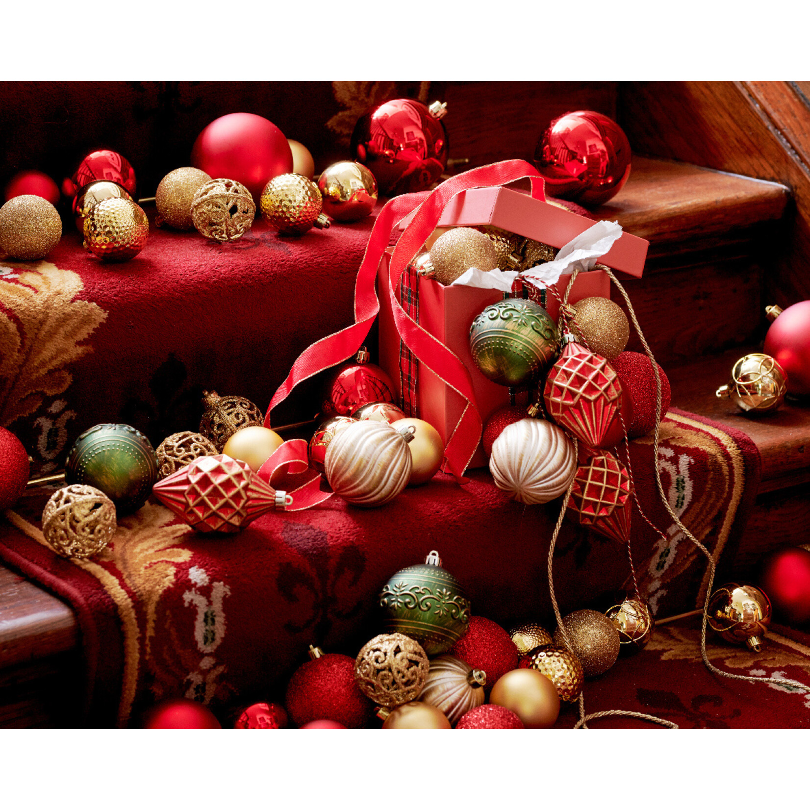 kaemingk Kerstbal kunststof