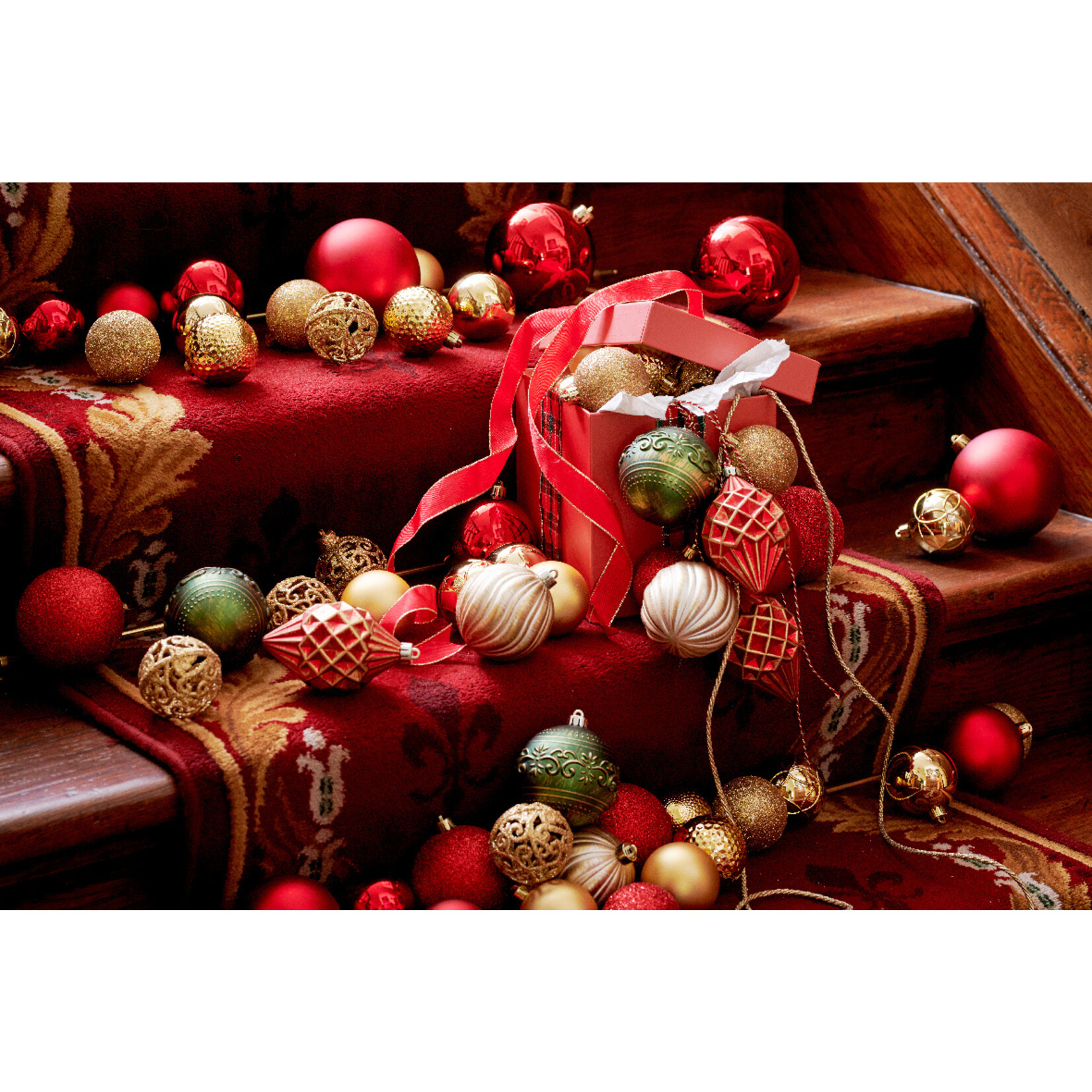 kaemingk Kerstbal kunststof