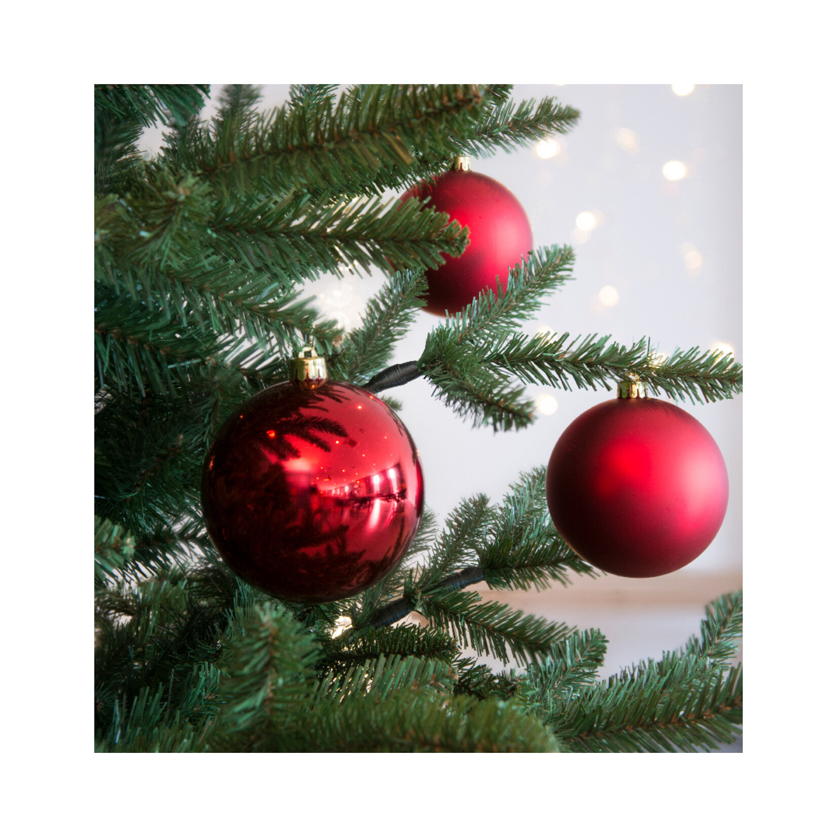 kaemingk Kerstballen kunststof