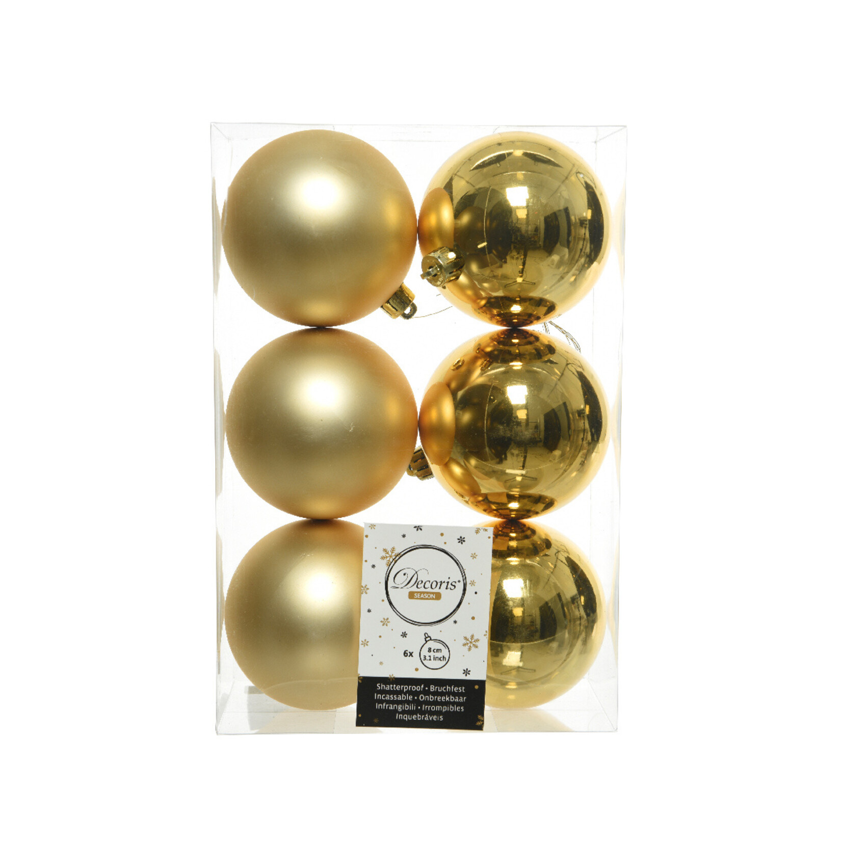 kaemingk Kerstballen kunststof