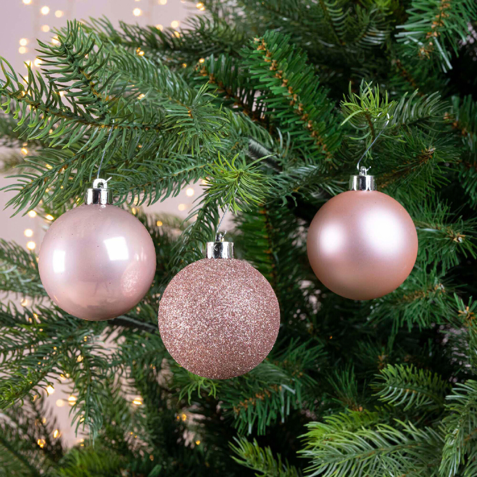 kaemingk Kerstballen kunststof