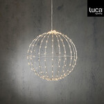 edelman Bal klassiek wit 260led IP44 met timer - d40cm