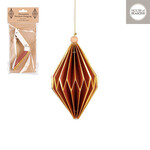 edelman Ornament ui rood - h15,5xd12cm