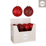 edelman Bal onbreekbaar rood d.rood 2 assorti display - d10cm