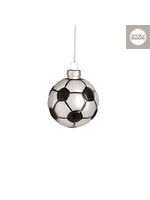 edelman Ornament football zilver - h7,5cm