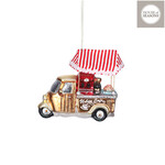 edelman Ornament tuk tuk rood - l5,5xb2,5xh5cm