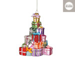 edelman Ornament cadeau set rood - l11,5xb8xh14cm