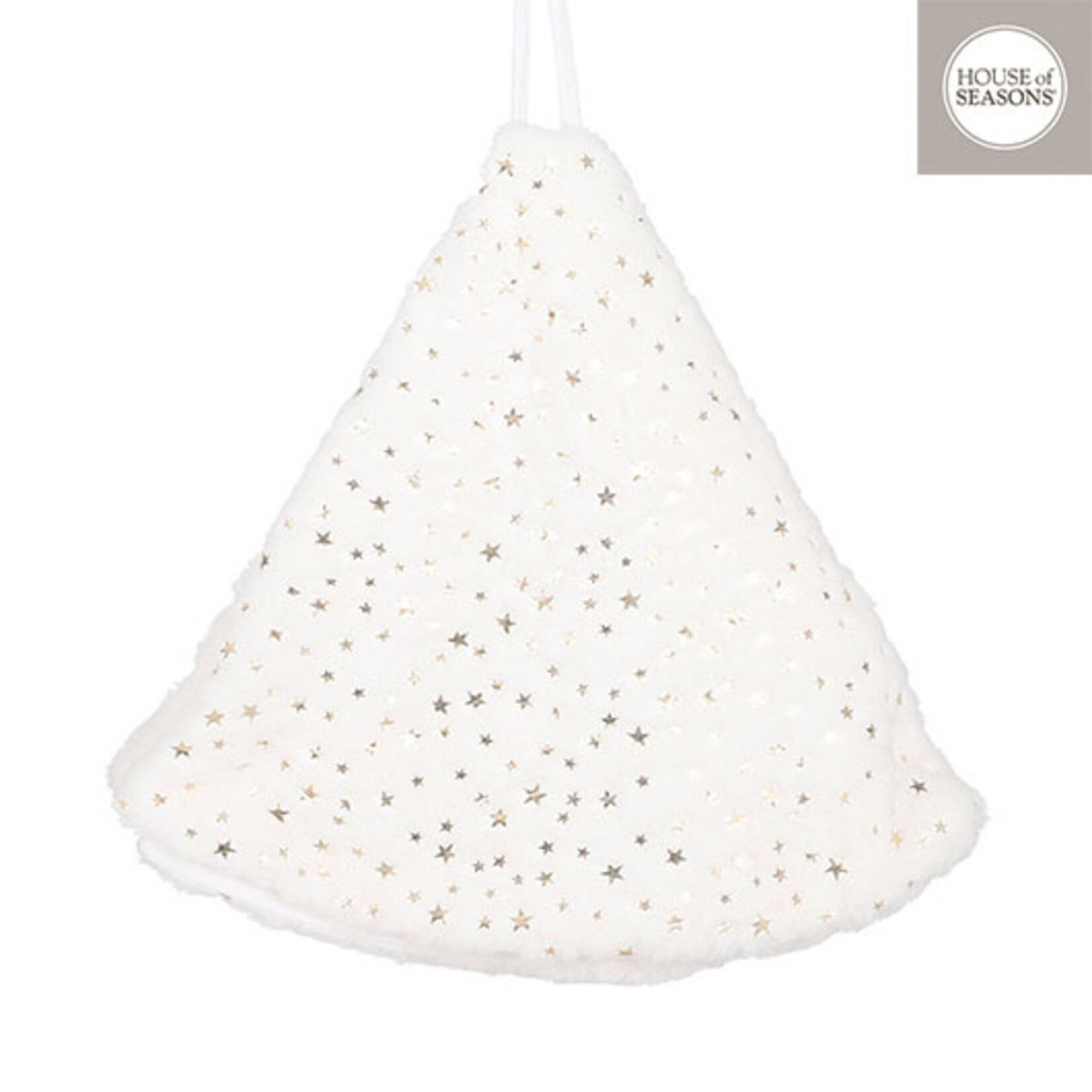 edelman Treeskirt ster wit - h1xd90cm
