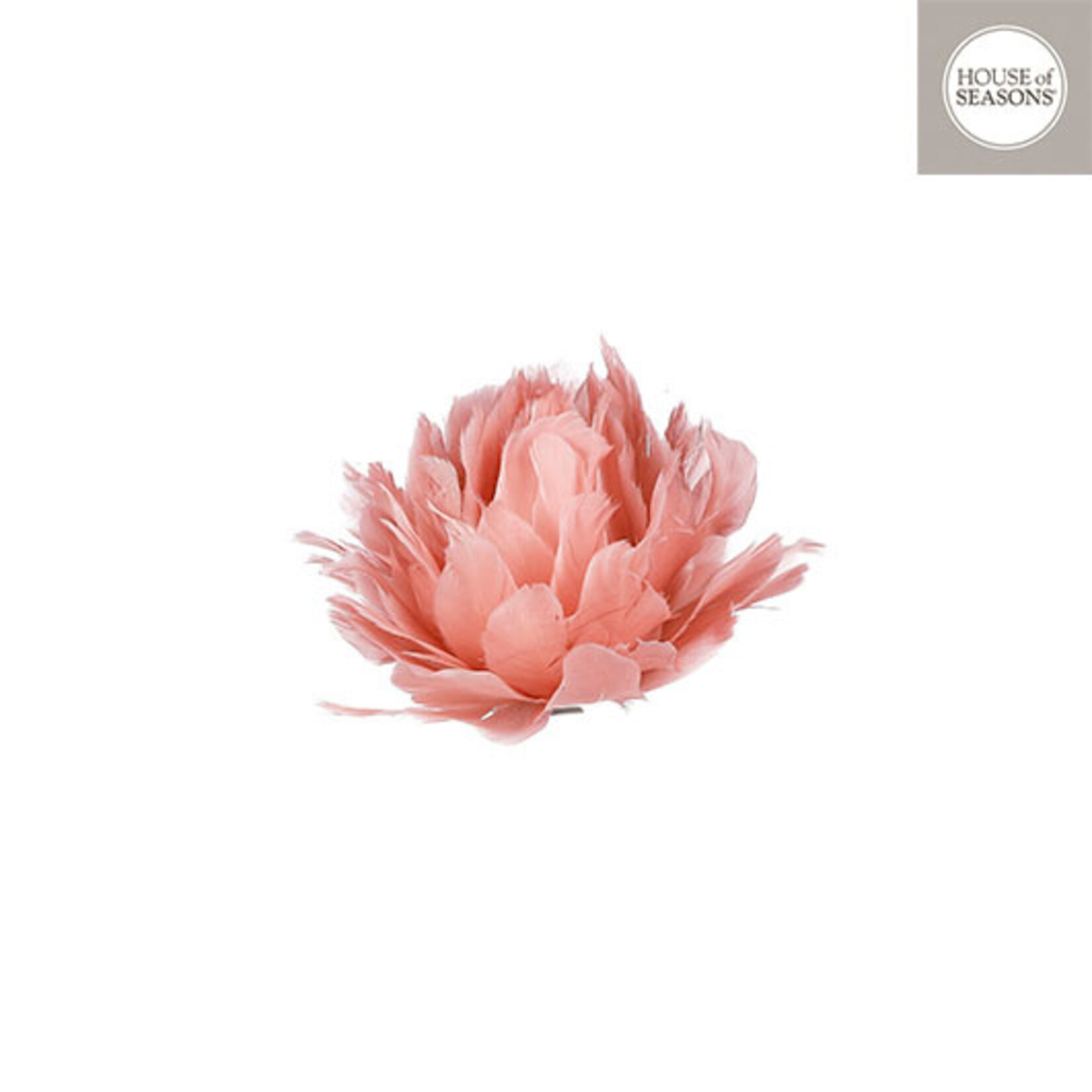 edelman Clip bloem l.roze - h8xd12cm