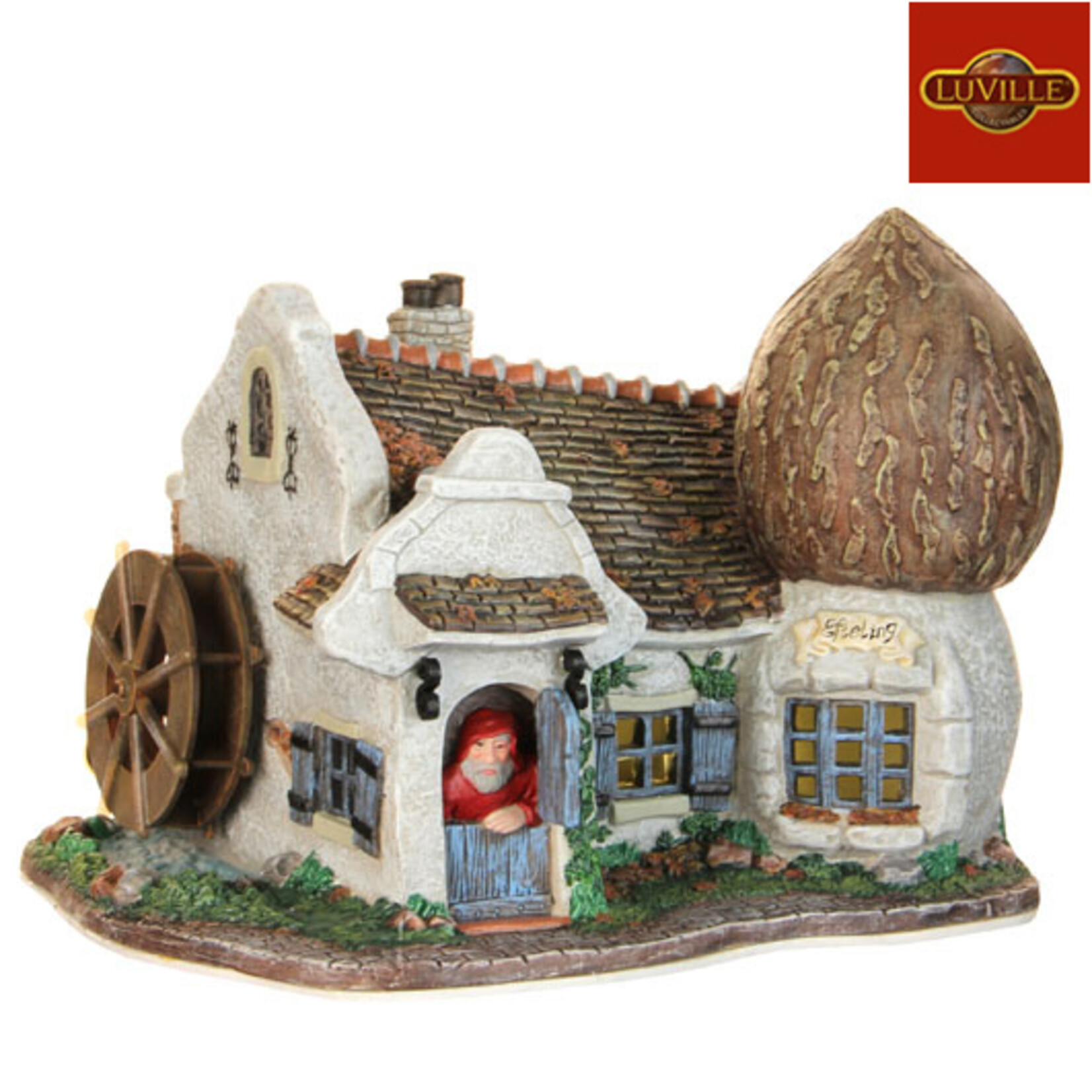 Luville Huis van Tobbelientje incl. adapter - l21xb17xh17cm