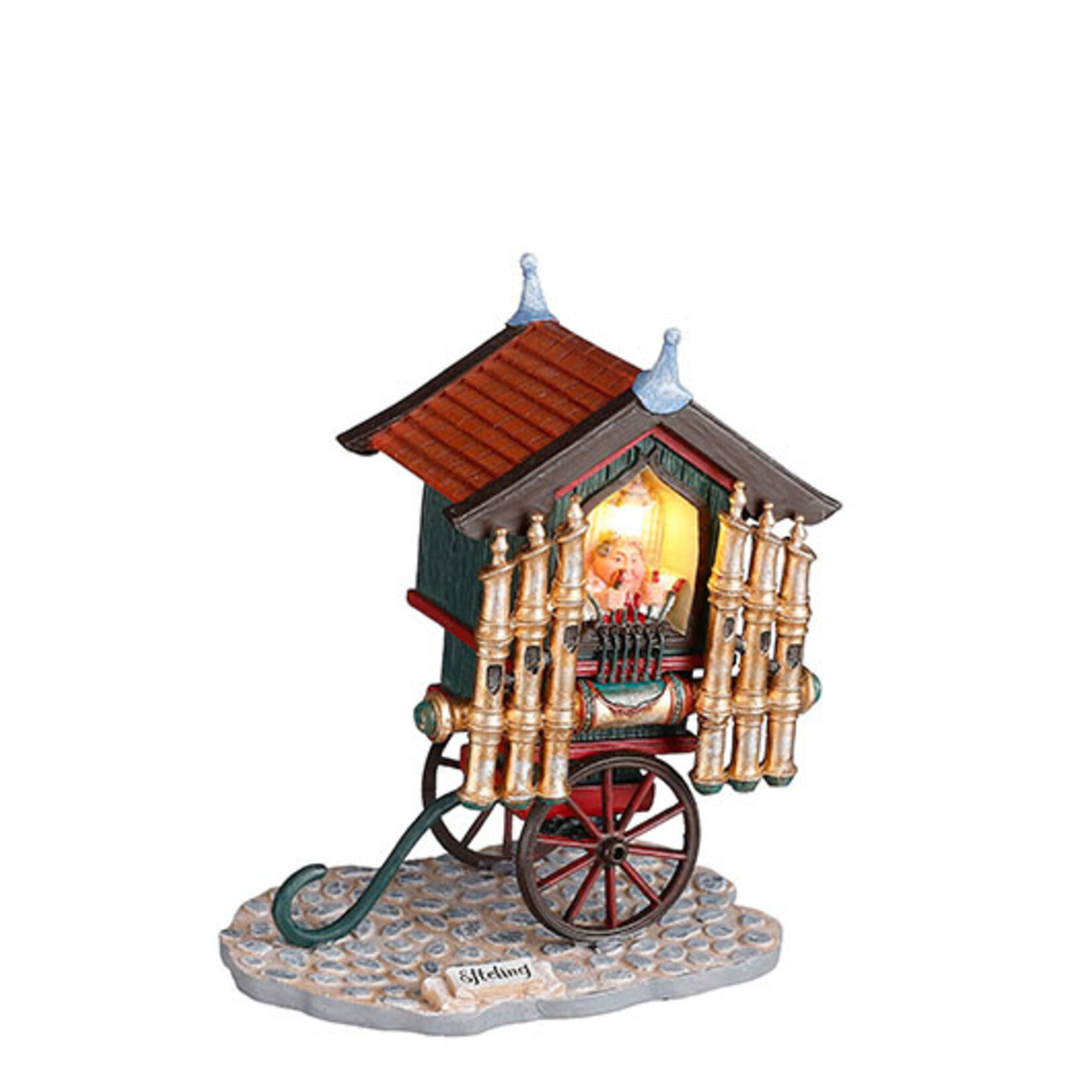 Luville Laaf Loetwiek werkt op batterijen - l11xb8xh13cm