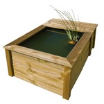 Ubbink Quadro wood III set houten FSC frame