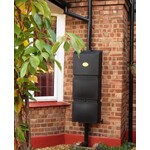 Prestige Water Prestige Wand Regenton Zwart 100L (incl. plastic kraantje)