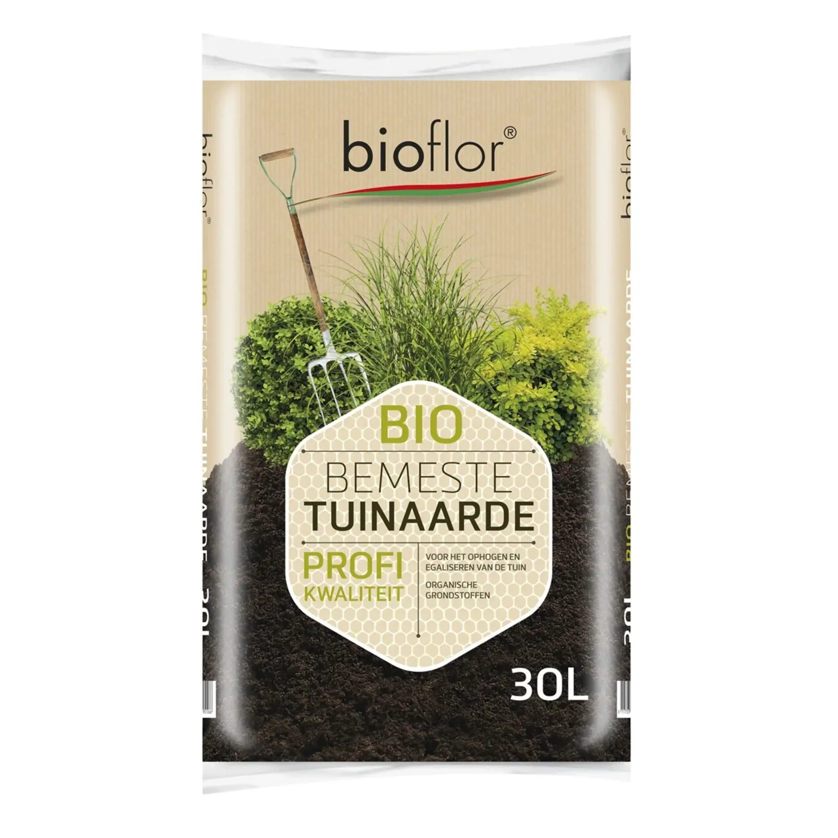bioflor Biologische Bemeste tuinaarde profi kwaliteit 30ltr