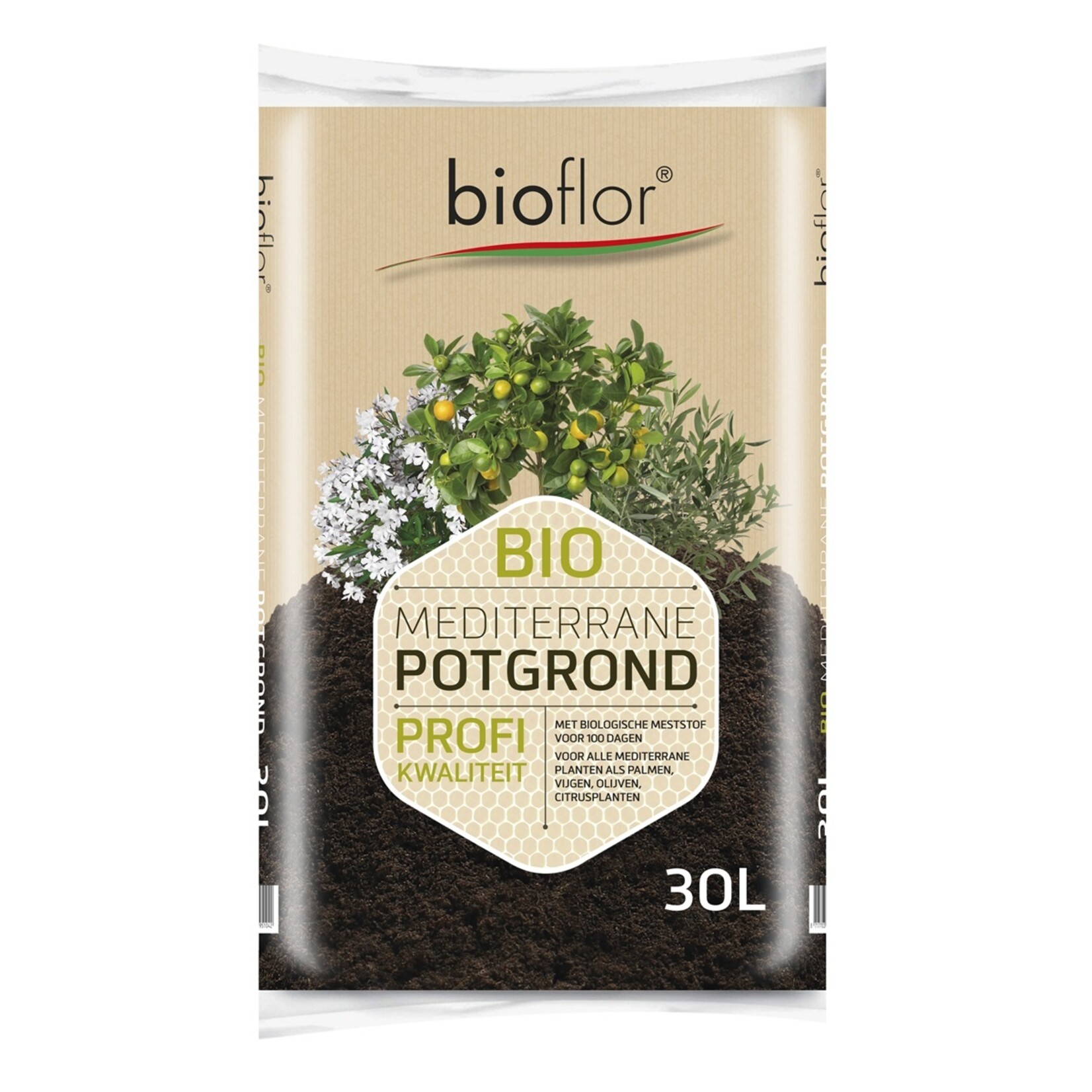 bioflor Bioflor BIO Mediterrane Potgrond 30 ltr