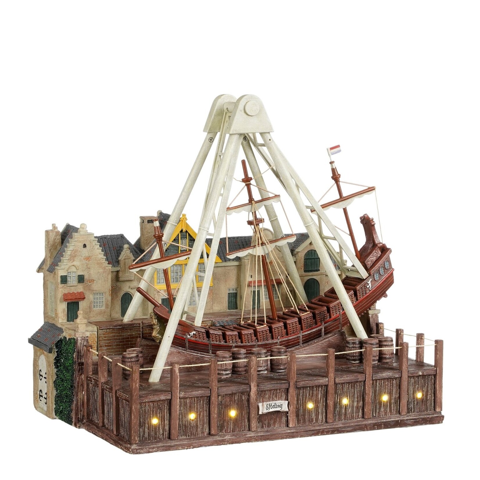 edelman PRE ORDER. EFTELING-Miniatuur Halve Maan      H-26 B-21- L29      (werkt op batterij)