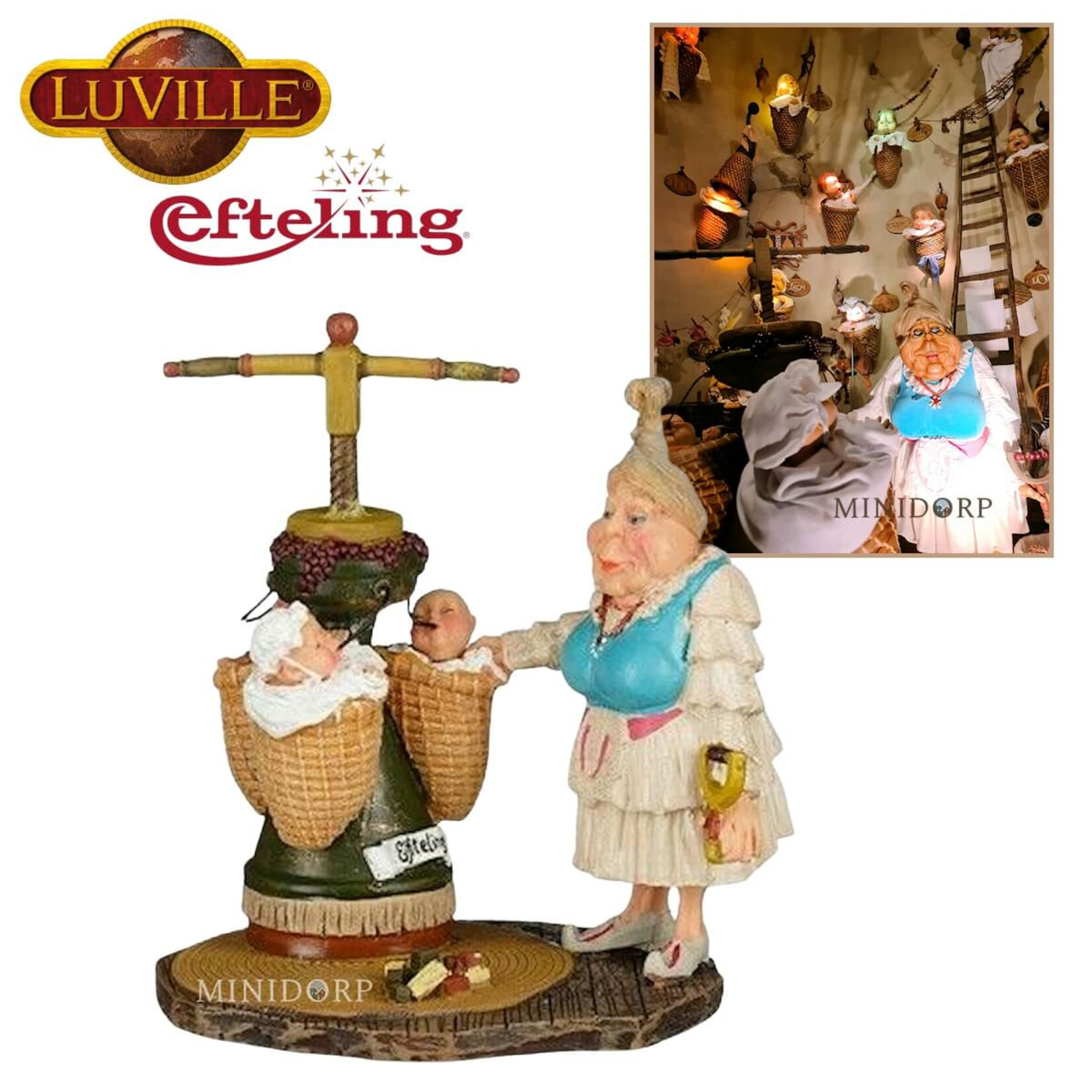 edelman Efteling-Miniatuur Oermoeder Lot