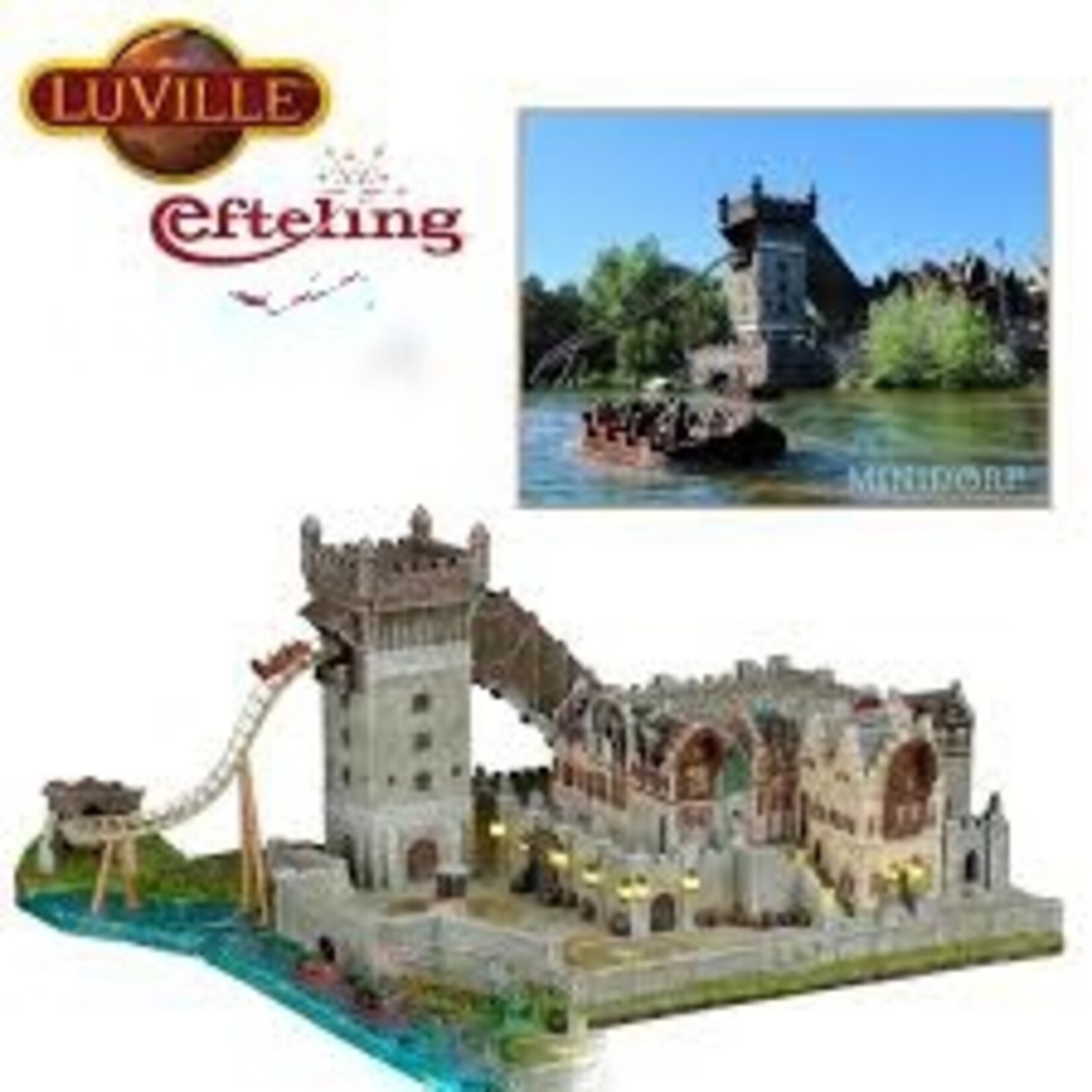 edelman PRE ORDER. Efteling-Miniatuur De Vliegende Hollander B-51 D-41 H-24