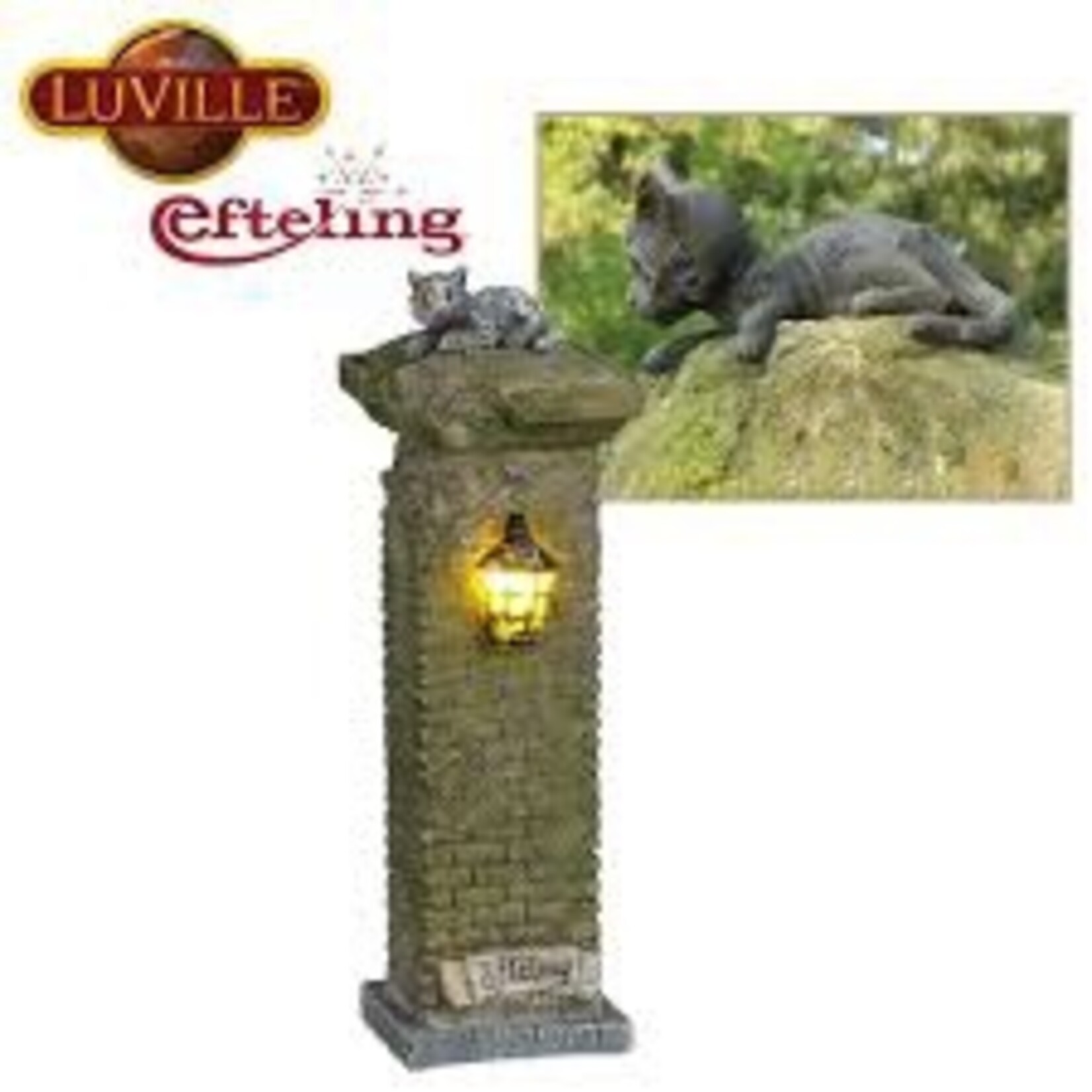 edelman PRE ORDER.  Efteling-Miniatuur Zwart katje Huyverwoud