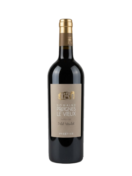 Preignes Le Vieux Pays d'Oc Preignes Le Vieux "Petit Verdot Prestige" Rood