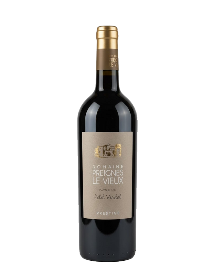 Preignes Le Vieux Pays d'Oc Preignes Le Vieux "Petit Verdot Prestige" Rood