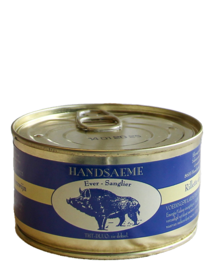 Handsaeme Rillette van Everzwijn "Handsaeme" 180gr