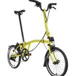 Brompton C Line Explore High with Rack - Yuzu Lime