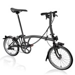 Brompton P Line Urban Low - Midnight Black Metallic