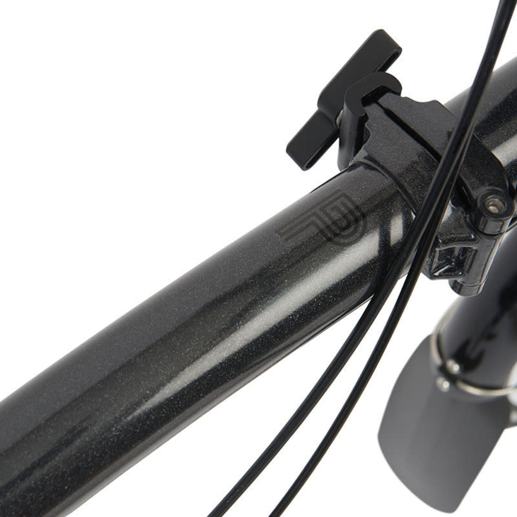 Brompton Electric P Line 4 Speed Mid Folding Bike - Midnight Black Metallic