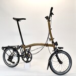 Brompton P Line Urban High with Roller Rack - Bronze Sky