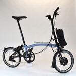 Brompton Electric C Line 2 Speed High - Cloud Blue