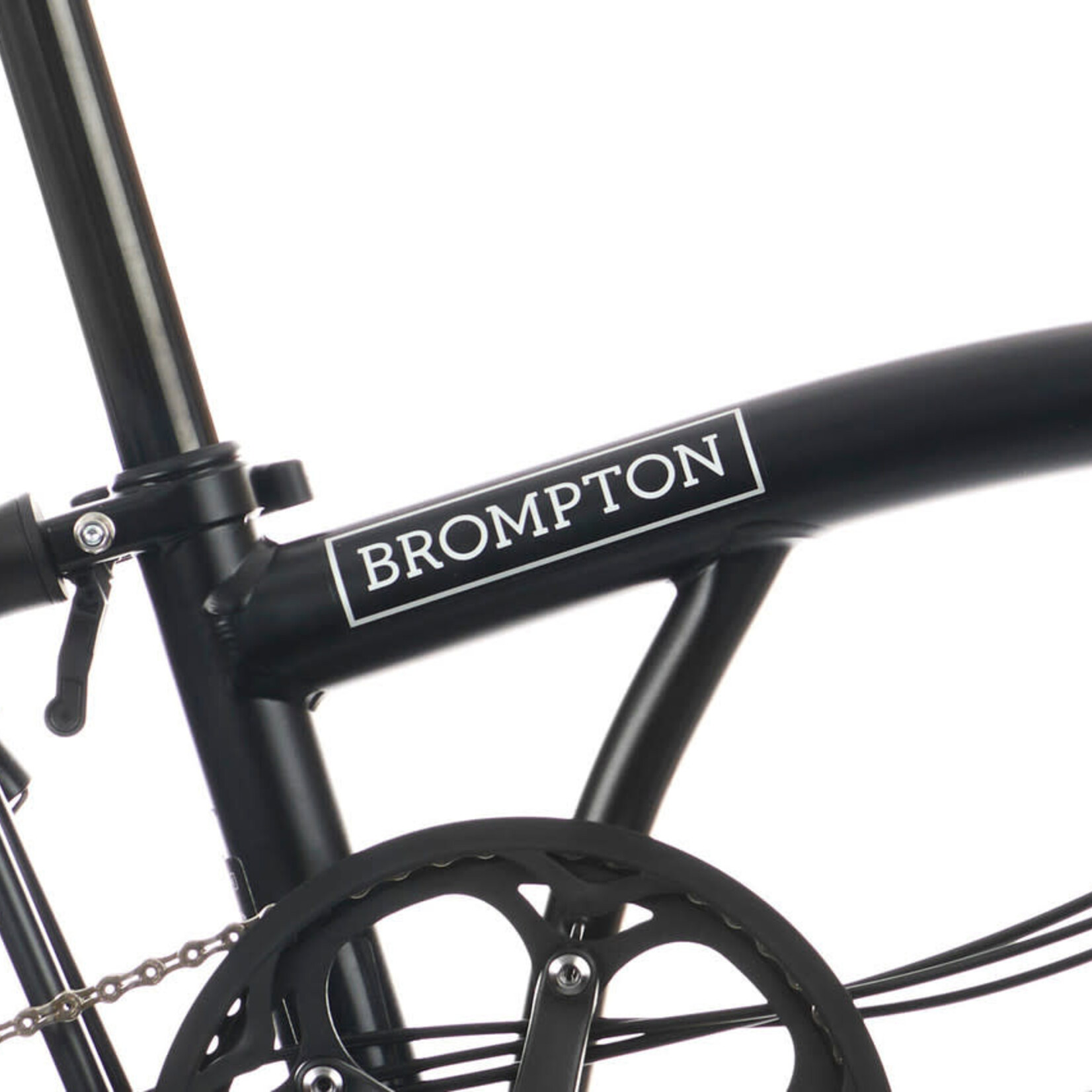 Brompton C Line Explore Low Folding Bike - Black