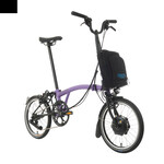 Brompton Electric C Line 12 Speed High Pop Lilac Matt