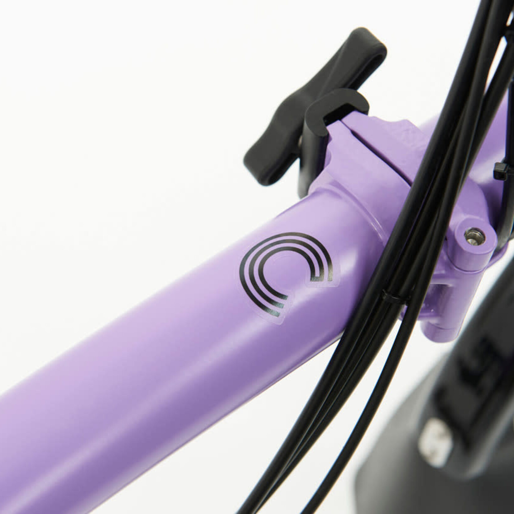 Brompton Electric C Line 12 Speed High Folding Bike - Pop Lilac Matt