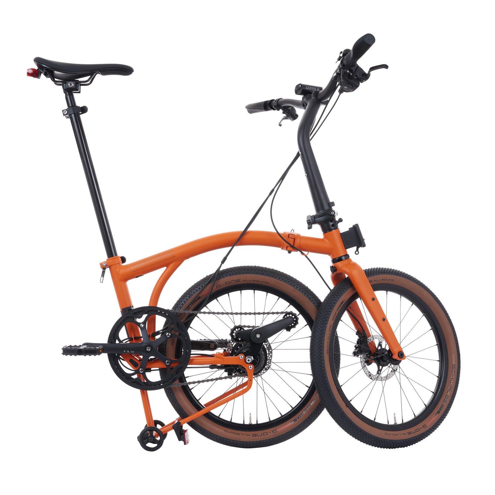 Brompton G Line with Roller Frame - 8-speed/ Adventure Orange