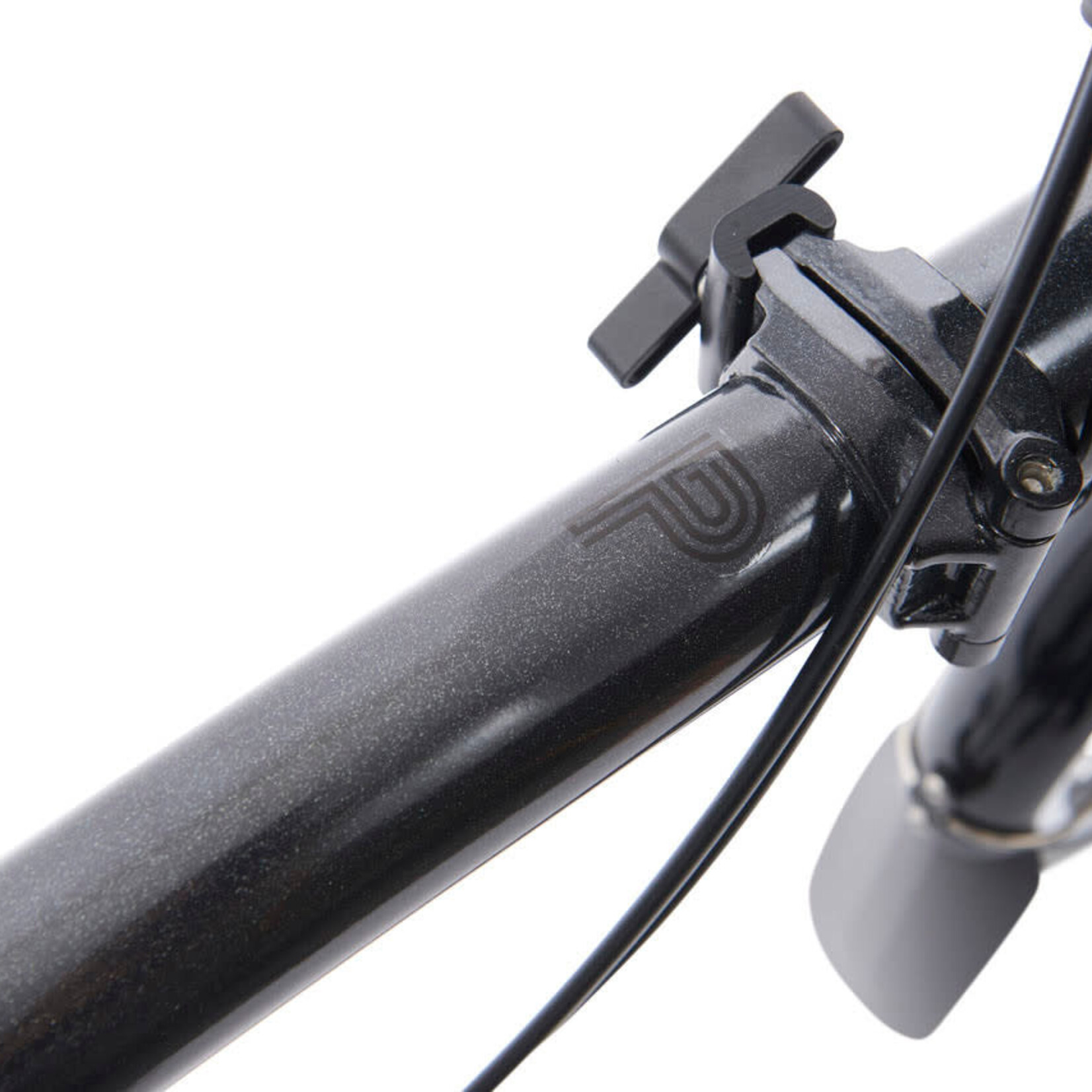 Brompton P Line Explore 12 speed Mid - Midnight Black Metallic