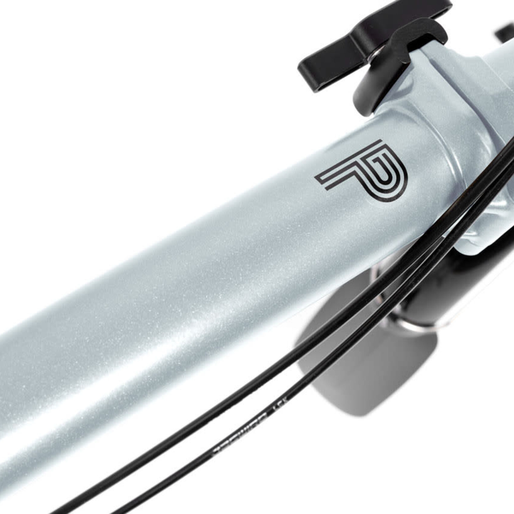 Brompton P Line 12 Speed Mid Folding Bike - Lunar Ice