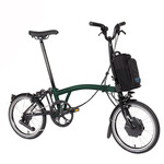 Brompton Electric C Line 12 Speed Mid Racing Green