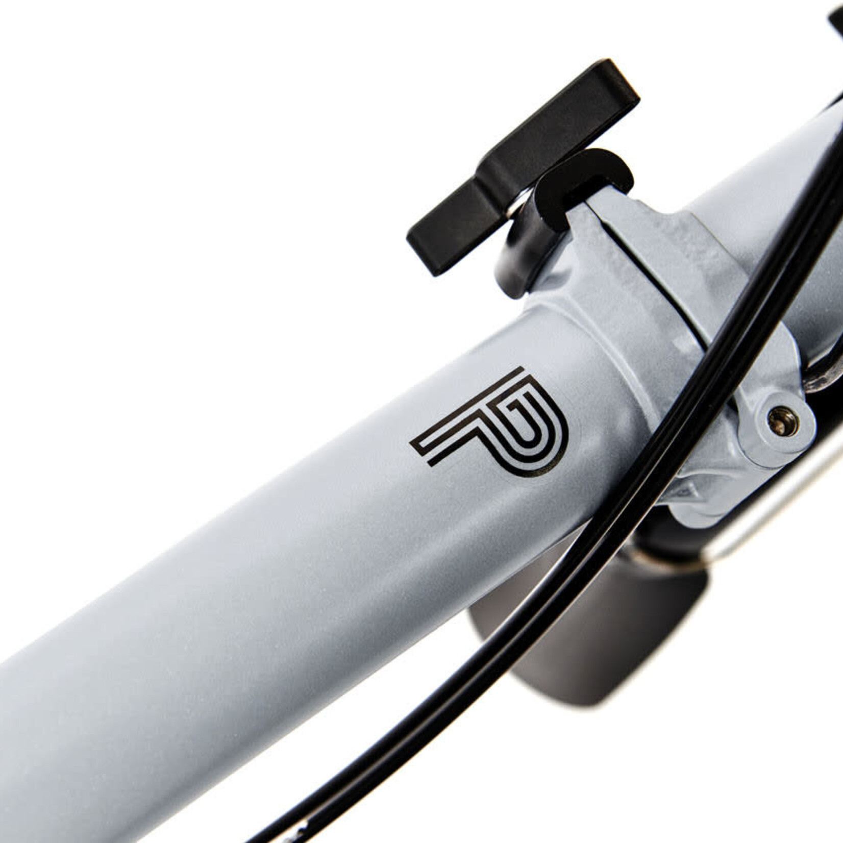 Brompton P Line 12 Speed High Folding Bike - Lunar Ice