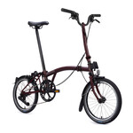Brompton C Line 4 Speed High - Plum Red