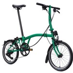 Brompton C Line 12 Speed Low - Palm Green