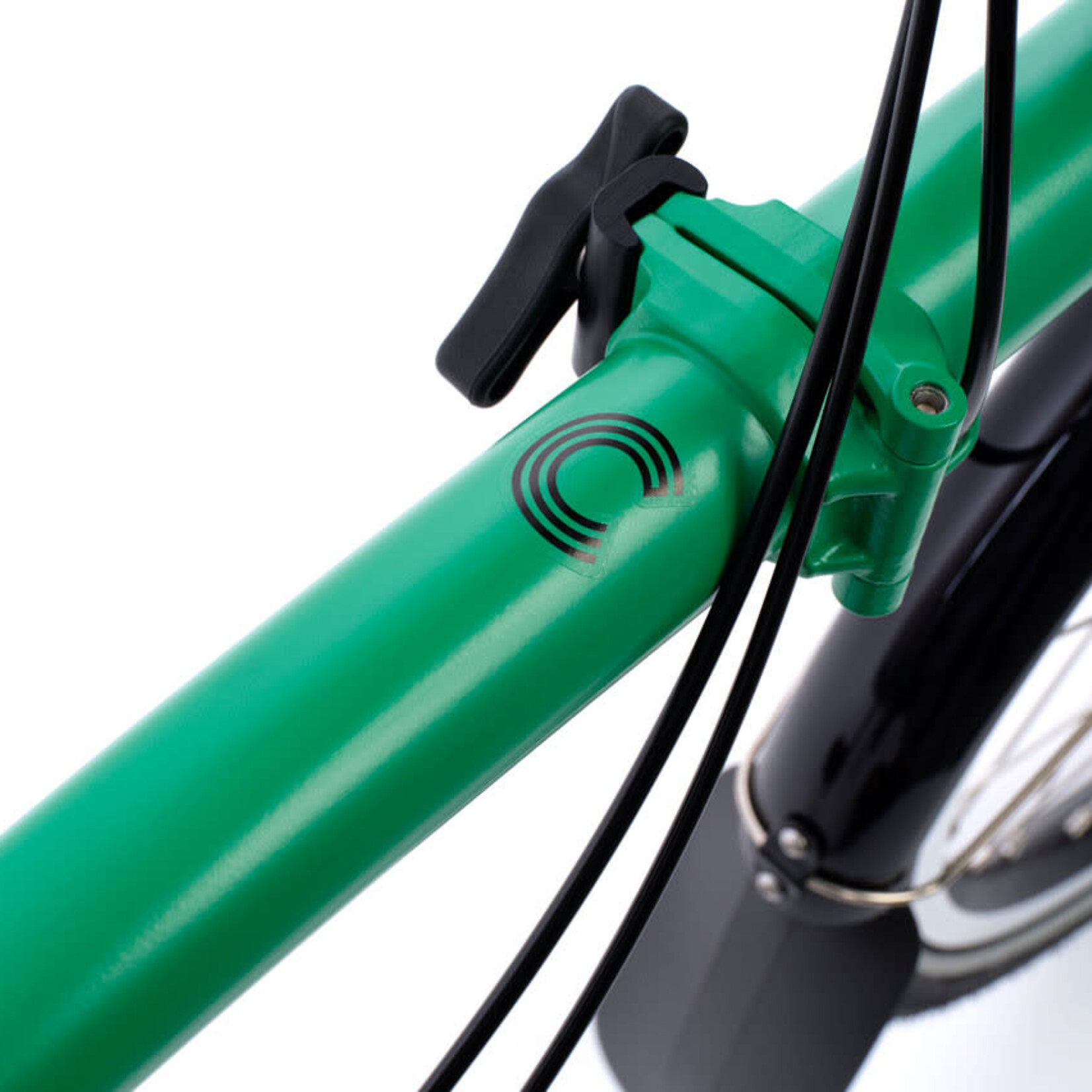 Brompton C Line 12 Speed Low Folding Bike - Palm Green