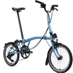 Brompton C Line 4 Speed Mid - Cloud Metallic