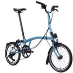 Brompton C Line 12 Speed Mid - Cloud Metallic